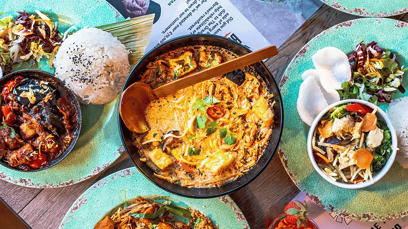 A sampla of the kind of dishes on offer at Banana Tree