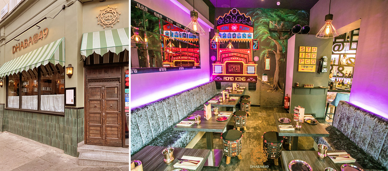 Maida Vale Restaurants dont come much more diverse than Dhaba@49