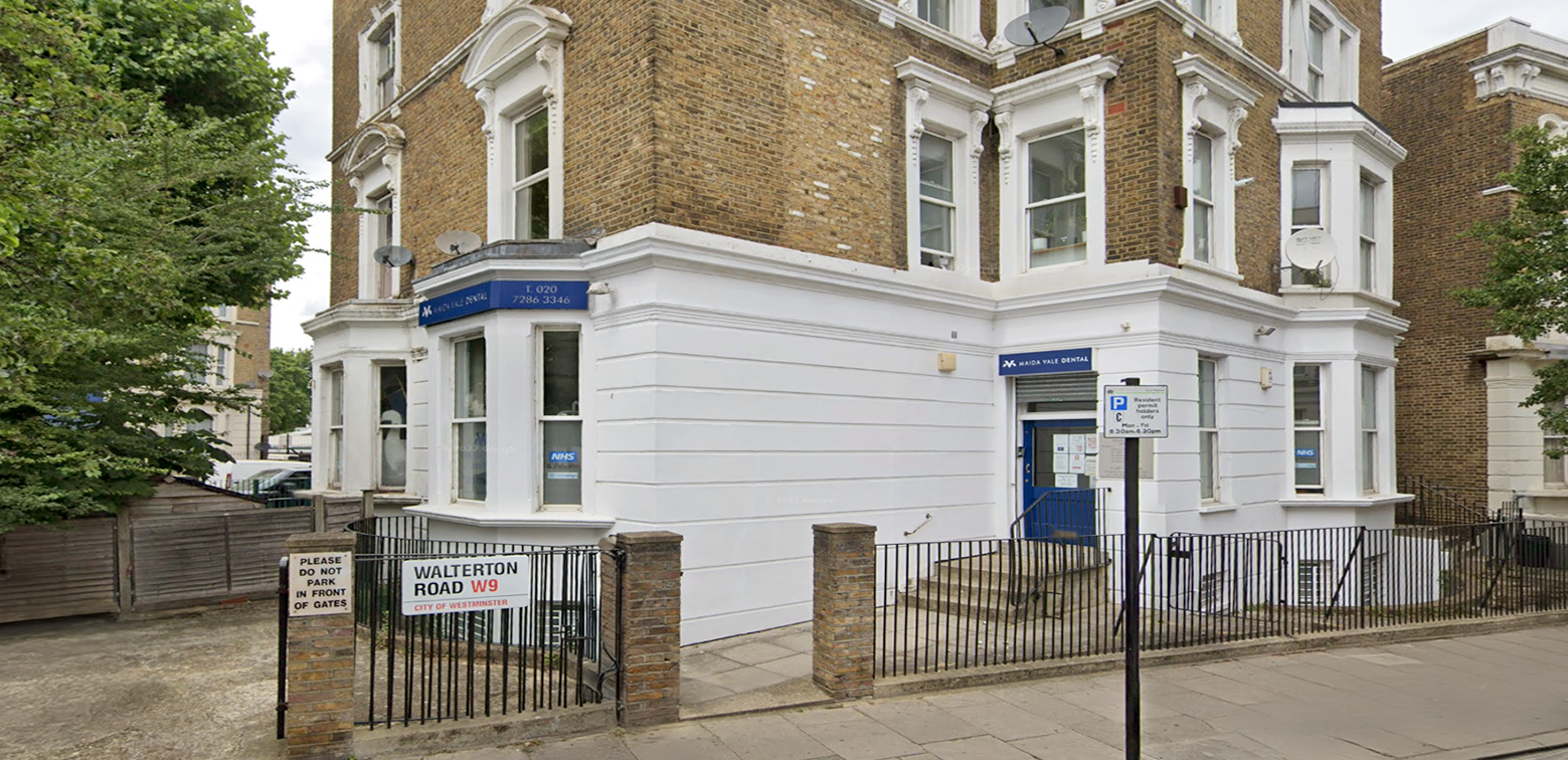 Maida Vale Dental Practice can be found at 2 Walterton Road, W9 3PN